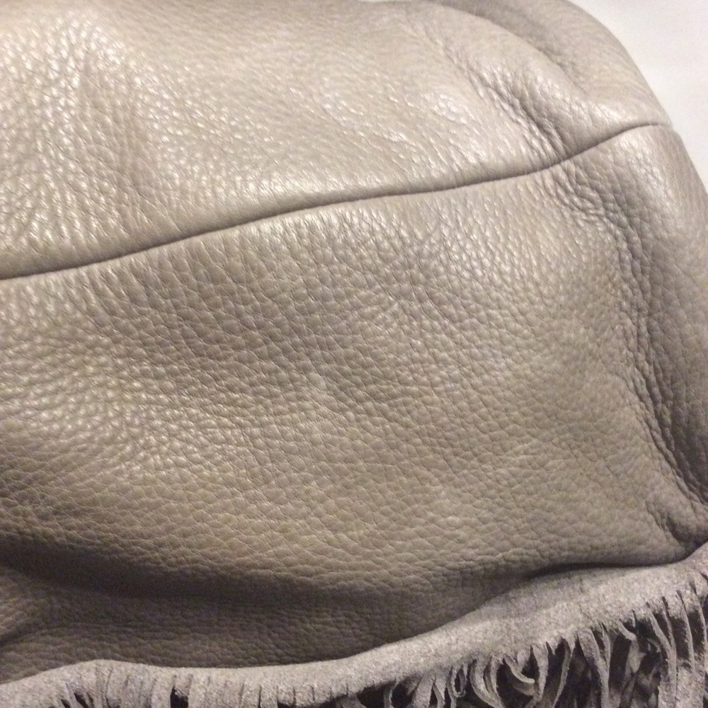 🪴Kenneth Cole - Drawstring Pebble Leather Backpack - Picture 7 of 14